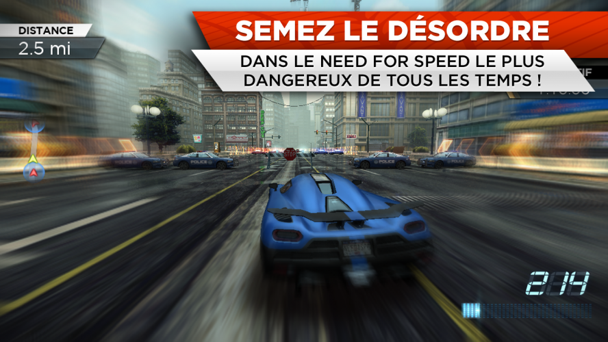 Need for Speed™ Most Wanted screenshot 2