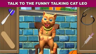 Talking Cat Leo: Virtual Pet screenshot 0