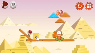 Hungry cat: physics puzzle screenshot 3