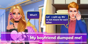 Mon histoire de rupture ❤ Interactive Love Games screenshot 0