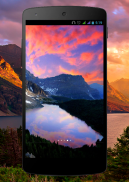 Lac de montagne Live Wallpaper screenshot 1