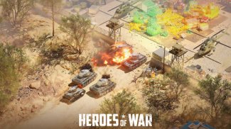 Heroes of War:Stratégie guerre screenshot 0