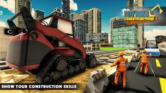 Mega City Road Construction Machine Operator Game screenshot 6