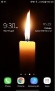 Bright Candle Live Wallpaper screenshot 1