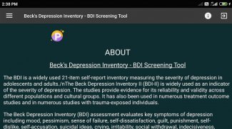 Beck's Depression Inventory - BDI Screening Tool screenshot 9