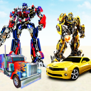 Car Robot Transforming Game 3D