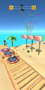 Jump Up 3D: Basketbal spel screenshot 4