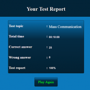 Mass Communication MCQ screenshot 2