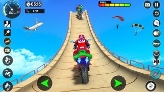 Bike Stunt Races: Mega Ramps screenshot 0