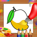 Fruits Coloring & Drawing Book