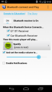 Bluetooth connect & Play screenshot 1