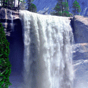 Magical Waterfall Beauty LWP Icon