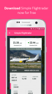 Simple Flightradar: Free Flight tracker screenshot 5