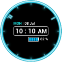 Neon Clock Widget [Free]