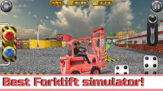 Forklift Loader Simulator 3D screenshot 2