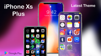 iPhone XS Plus Launcher 2020: Themes & Wallpapers screenshot 3