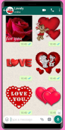 новые любовные стикеры 2020 WAStickerApps love screenshot 4