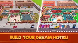 호텔 엠파이어 타이쿤 - 방치;게임;경영자;시뮬레이터 screenshot 10