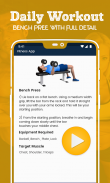 Daily Workout Weight Loss Fitness Exercise screenshot 0