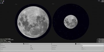 Telescope calculator screenshot 2
