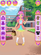 Anime School Dress Up screenshot 6