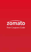 Free Coupon Codes for Zomato - Food Ordering screenshot 0