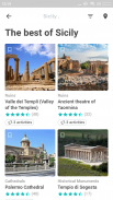 Sicilia Travel Guide in English with map screenshot 2