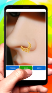 Gold Nose Rings Designs screenshot 0