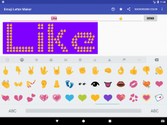 Emoji Letter Maker 😍 screenshot 3