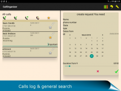 CallsOrganizer- Call History Manager screenshot 0