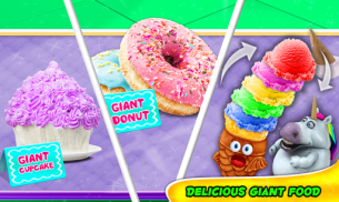 Mr. Fat Unicorn Cooking Game - Giant Food Blogger screenshot 0