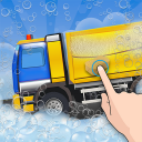 Garbage Truck Wash Icon