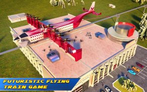 Flying Train Driver Train Game screenshot 3