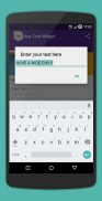 eenvoudige Text Widget screenshot 9