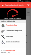 Racing Engine Calculator screenshot 12