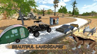 Oceanside Camper Van Truck 3D screenshot 1