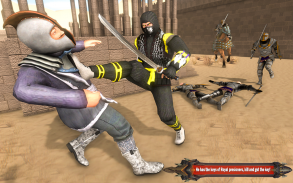 Ninja superhero dengan pahlawan pembunuh samurai screenshot 11