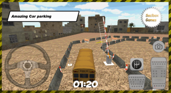 Super 3D School Bus Parking screenshot 5
