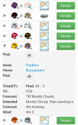 NFLWeather & Scores screenshot 2