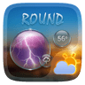 Round GO Weather Widget Theme