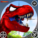 Wild Dino Hunting Gun Games 3D Icon