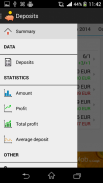 Deposits screenshot 0
