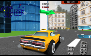 3D Santa Taxi Fahren screenshot 9