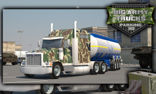 बिग सेना के ट्रक पार्किंग 3 डी screenshot 3