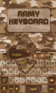 Army GO Keyboard Theme & Emoji screenshot 2