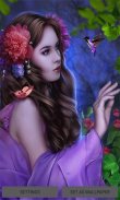 Purple Bird Beauty LWP screenshot 0