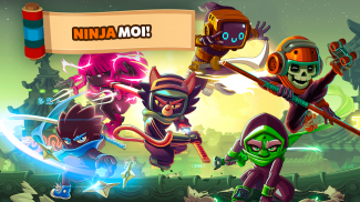 Ninja Dash - Ronin Shinobi: Chạy, nhảy, cắt giảm screenshot 3