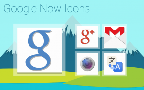 Google Now Icons- NOVA GO ADW screenshot 1