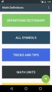 Math definitions Dictionary and All Math Symbols screenshot 2