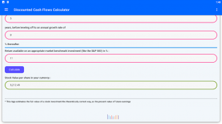 DCF Calculator screenshot 4